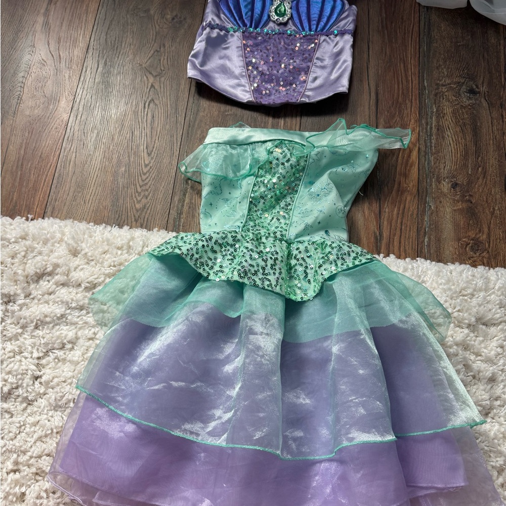 Disney Ariel Costume - Size 5/6
